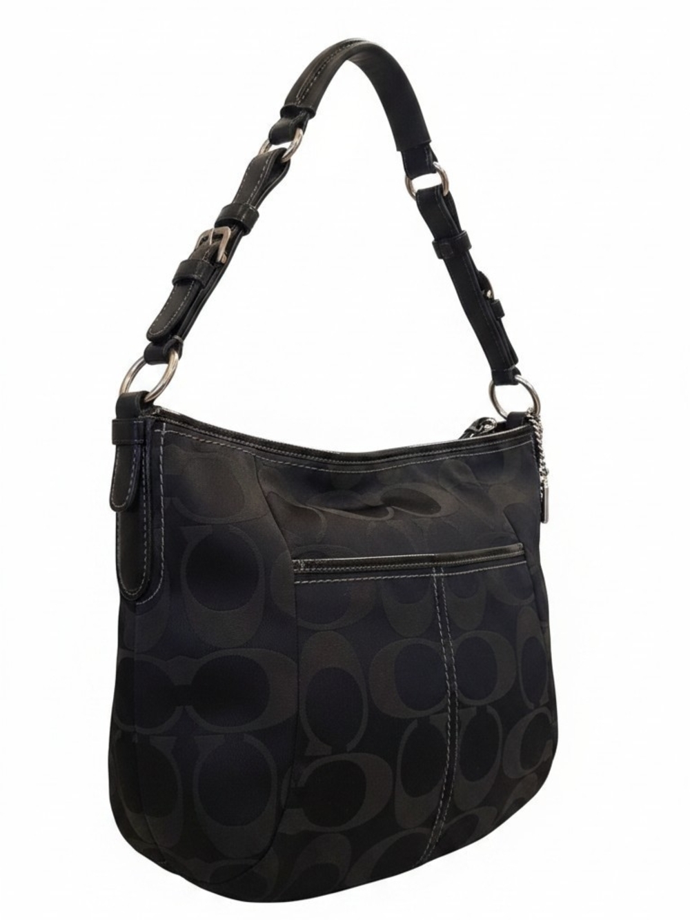 Coach Signature Jaquard Hobo Bag